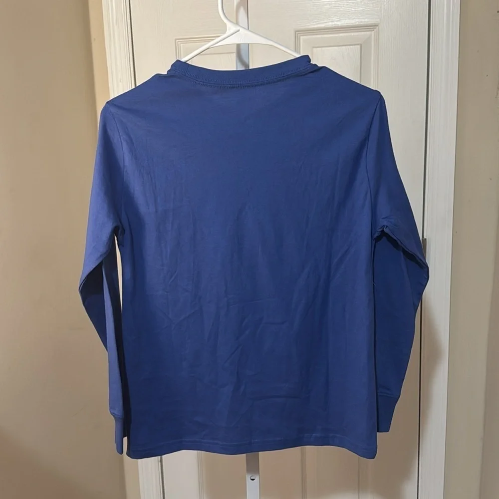Polo by Ralph Lauren Vibrant Blue Long Sleeve Tee